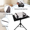 thumbnail image 2 of Aovky Projector Stand Tripod, Portable Laptop Stand with Adjustable Height 22 to 51.5 inch, Floor Stand for Home Office, Outdoor Movies, Stage, Studio, DJ Equipment, 2 of 8