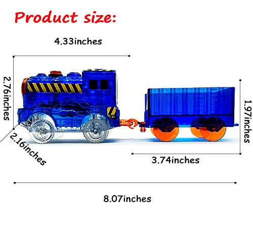 light up train set