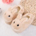 thumbnail image 2 of 1 Pair of Lovely Skid-proof Slippers Rabbit Shape Nonslip Slippers (Size 13/14), 2 of 6