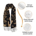 thumbnail image 3 of Shawl Wraps for Women - modern golden butterfly Oversized Fall Winter Fashion Blanket Scarf for Women, 3 of 6