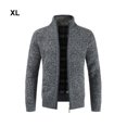 thumbnail image 4 of Baohd Stay Warm And Stylish Cardigan Sweaters Multiple Sizes Available Wide Application Polyester Knitted Sweater For Men dark grey XL 1Set, 4 of 6