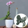 thumbnail image 2 of Chrysanthemum Clip, Plant Clip, Small Green For Garden Courtyard 200Pcs, 2 of 8