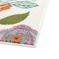 thumbnail image 6 of Rugs.com Blossom Collection Rug – 8 Ft Runner Ivory Medium Rug Perfect For Hallways, Entryways, 6 of 8