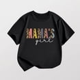 thumbnail image 2 of Ccpelsie Girls Toddlers' Short-Sleeve Graphic T-Shirts Crewneck Kids Tee Tops Girls Clothes Dark Gray,2-3 Years, 2 of 4