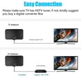 thumbnail image 4 of Genreen Antennas for Smart television,Digital TV Antenna HD 1000 Miles Long-Range Support 4K 1080p indoor antennas for television with 10FT Coax HDTV Cable 360° Signal Booster Reception Antenna, 4 of 7