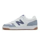 thumbnail image 2 of New Balance 480 NB White Navy Men Unisex Lifestyle Casual Shoes BB480LXB-D, 2 of 6