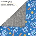 thumbnail image 6 of Easygdp Tennis Microfiber Dish Drying Mat for Kitchen Counter,Heat Resistant Drainer Mats with Non-slip Backed,Super absorbent, 6 of 8