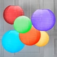 thumbnail image 4 of Multi-Size Paper Lanterns - Set of 6, 4 of 5