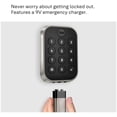 thumbnail image 3 of Yale Assure Lock 2 Touch Deadbolt, Black Suede Key-Free Smart Entry Door Lock with Bluetooth Connected Keypad and Fingerprint Scanner for Code Entry (No Wi-Fi), YRD430-F-BLE-BSP, 3 of 6