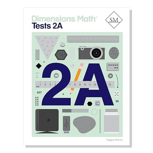 Pre-Owned Dimensions Math Tests 2A | Singapore Math Inc. [Paperback], 9781947226494, 1947226495, Paperback,