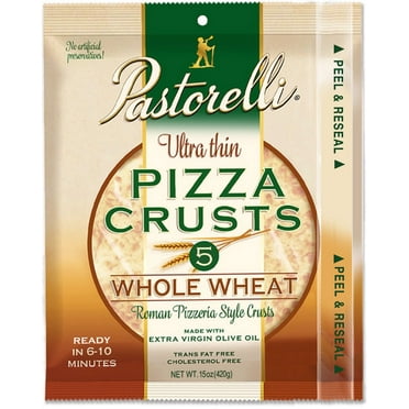 Ultra-Thin 7" Whole Wheat Pizza Crust, 3-pack