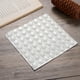 thumbnail image 2 of 64pcs pequeños topes de perillas de puertas transparentes tapones de puerta autoadhesivos protectores de pared para altavoces muebles electrónicos, 2 of 4