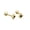 Gold, variant on 925 Sterling Silver Moissanite Star Stud Earrings, Screw Back Hypoallergenic
