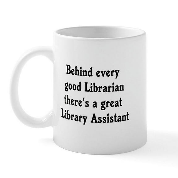 CafePress - Library Assistant Mug - 11 oz Ceramic Mug - Novelty Coffee Tea Cup