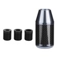 thumbnail image 4 of Gear  Knob Automatic  Knob  Stick Knob Car Lever Shifter Head Car Modification Accessory Universal Carbon Fiber Automatic Wave Stick Head  Knob Modification AccessoryTitanium, 4 of 8