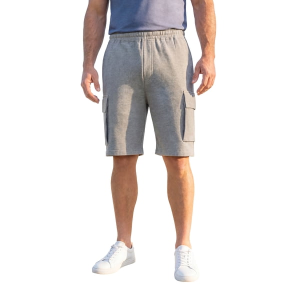 KingSize Men's Big & Tall Ultra-Comfort Fleece Cargo Short