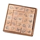 thumbnail image 4 of Juego de 25 mini sellos de madera para manualidades, manualidades decorativas y proyectos de bricolaje. Mariposa, 4 of 8