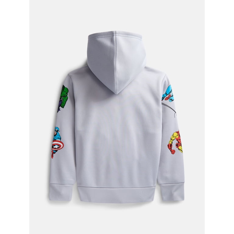 Marvel Heroes Little Boys Zipper Fleece Hoodie photo 2