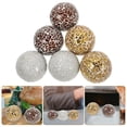 thumbnail image 6 of GETAJGHSD Set of 6 Decorative Glass Spheres, 2.4 Inch Diameter, Elegant Home Decor, 6 of 7