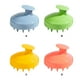 thumbnail image 5 of Scalpo Scalp Cepillo suave Estricidad Alivio Ducha Pelo Masajeado Masajeado Mojado Driso Mojado Baño Scrubber Hombres Exfoliator Hogares Amarillo Yuarrent HA010434-04, 5 of 6