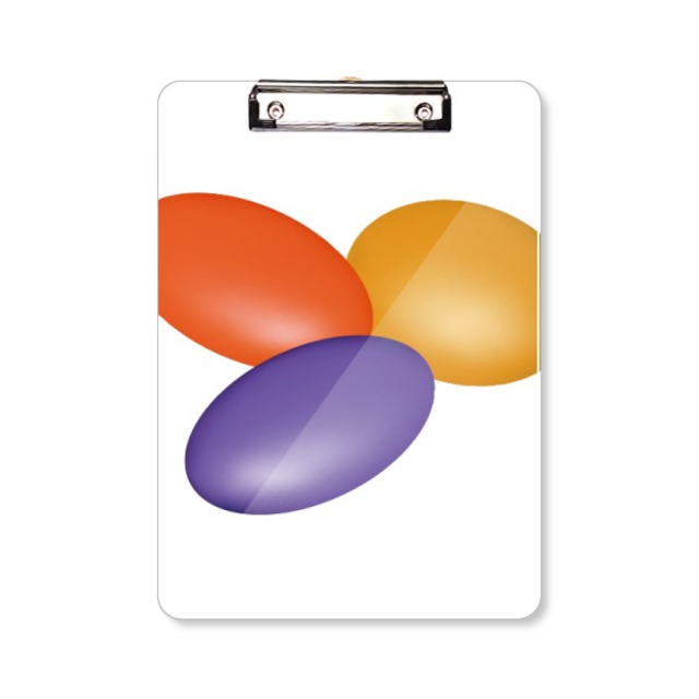 Pill Illustration Health Care Products Pattern Clipboard Folder Writing Pad Backing Plate A4