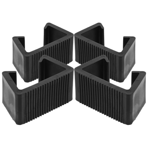 MEIBUTYUP Black Plastic Sofa Furniture Clamps, 4-Pack Strong for Home Use, Easy to Install and