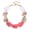 NK_10829_Orange, variant on Bold Chunky Resin Statement Necklace for Women, Irregular Bead Collar Necklace, Vintage Chunky Jewelry for Party, Holiday & Gift (NK_10829_Orange)
