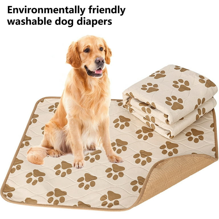 Waroomhouse Pet Diaper Mat Skin touch Breathable Reusable Washable