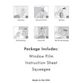 thumbnail image 5 of Artscape, Inc.                      24X36 Window Film Etch Leaf 01-0128 Pack Of 4, 5 of 5