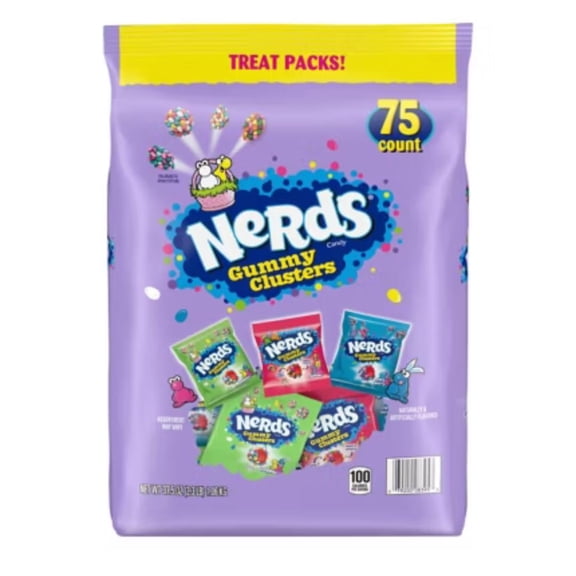 Nerds Easter Hoppin Gummy Clusters, 75 ct. Easter baskets, filled easter egg candy