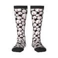 thumbnail image 1 of Easygdp Chaussettes de Sport Imprimées Baseball Mignonnes Chaussettes de Compression pour Hommes et Femmes, 1 of 6