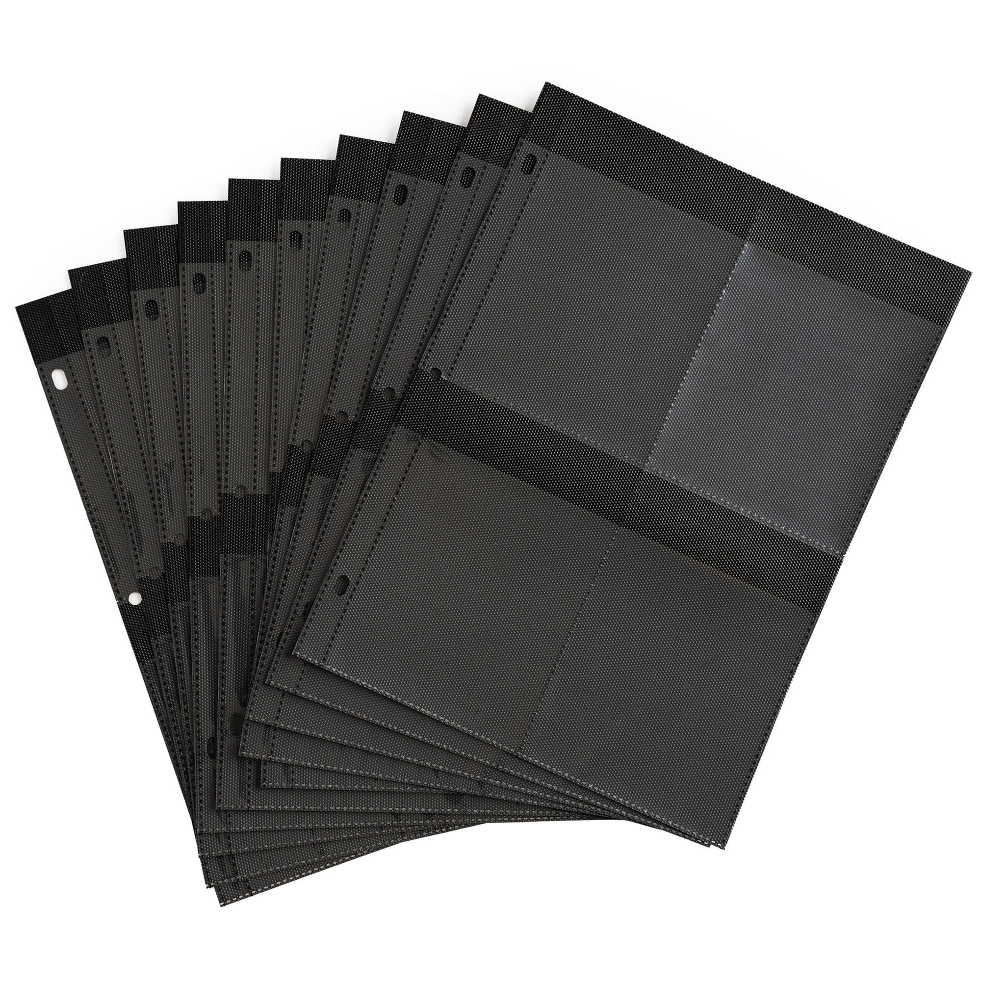 Hibana: Home Edition: Set of 15 Pocket Pages - (5) 9 Pocket, (10) 4 Pocket, Jewelry Organization & Storage, Store 85pc Of Jewlery, Tear Resistant