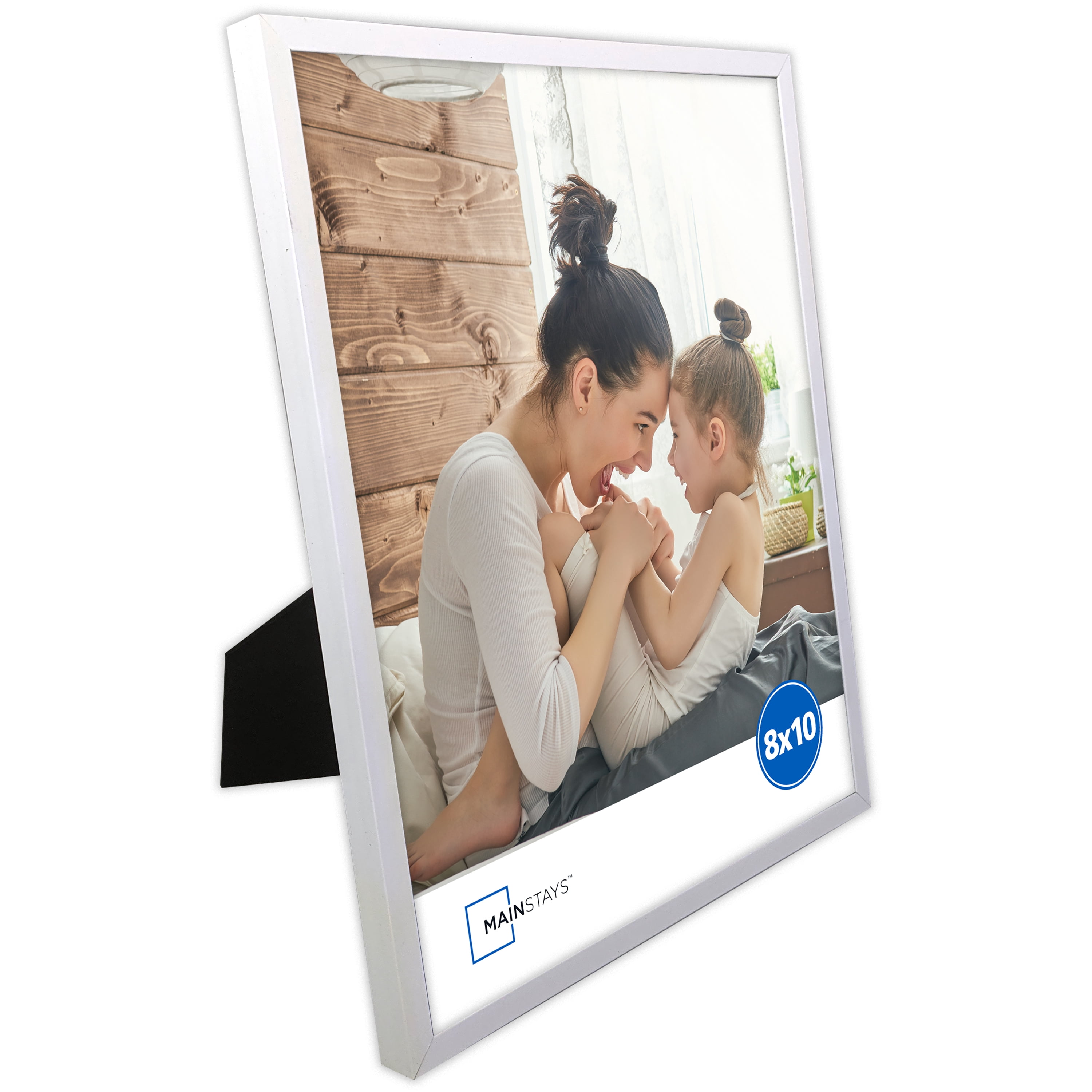 (1 pack) Mainstays Flat White 8x10 Gallery Picture Frame