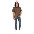 thumbnail image 4 of Camisa Manga Corta Para Hombre Stretch Slim Fit Moda, 4 of 8