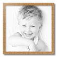 thumbnail image 2 of ArtToFrames 18x18 Inch Gold Picture Frame, This Gold Wood Poster Frame is Great for Your Art or Photos, Comes with 060 Plexi Glass (2WOM-4901), 2 of 7