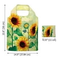 thumbnail image 3 of WIRESTER Grocery Bag Heavy Duty Reusable Foldable Groceries Tote Bag Portable And Folding Shopping Bag - Sunflowers Flowers, 3 of 7