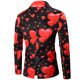thumbnail image 5 of Chaqueta de Traje Con Estampado de Día de San Valentín Informal de Moda de Otoño E Invierno Para Hombre Odeerbi  ODB-6, 5 of 9