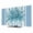 Blue, variant on Eucalyptus Red TV Dust Cover,Stretchable TV Screen Desktop Computer Protector Cover,Stripe Bottle Flower Cactus Retro Plant Television Dustproof Slipcover for 19–24 Inch Flat or Curved TVs