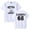 White2, variant on Off Campus Briar University Team T-Shirt Women Men Casual Crewneck Short Sleeve Tee