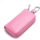thumbnail image 1 of Bolsa portallaves de cuero genuino con 2 ranuras para tarjetas, 6 ganchos y 1 tarjeta de acceso, funda para llaves, cartera para llaves de coche para hombres y mujeres JM, 1 of 5