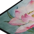 thumbnail image 3 of SKYSONIC Watercolor Lotus Dragonfly Kitchen Mats Washable Long Floor Runner Rug Non-Slip Fatigue Area Rugs Floral Leaf Absorbent Doormat Cushioned for Farmhouse Home Bath Indoor Outdoor Decor 39x20 in, 3 of 7