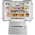 thumbnail image 3 of ZLINE RFM36 22.5 Cu. Ft. Stainless Steel Freestanding French Door Refrigerator, 3 of 4