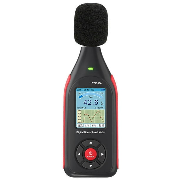 Advanced Decibel Reader Sound Level Meter For Environmental Noise Measurement And Construction Noise Assessment