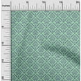 thumbnail image 2 of oneOone Polyester Spandex Sea Green Fabric Damask Sewing Craft Projects Fabric Prints By Yard 56 Inch Wide, 2 of 5
