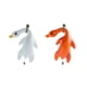 thumbnail image 4 of Sidaley Colgante de coche Columpio Pato Espejo retrovisor Adornos colgantes Festival Blanco Automoción decorativa y accesorios Naranja Sidaley VI015572-02, 4 of 6