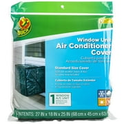 Duck Brand Green Window Unit Air Conditioner Cover, 18 in. x 27 in.