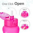 thumbnail image 6 of Venture Pal 1 Gallon/128oz Motivational Water Bottle with Straw and Times, 6 of 7