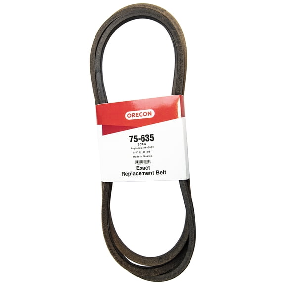Oregon 75-635 Wrapped Deck Belt 5 8" x 149-3 8" Bolens Scag Z Cat 42A 483002 189-4272