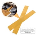 thumbnail image 3 of 10 Pcs Removable Double-sided Tape Strip Tape 35X5CM Yellow, 3 of 6