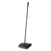 Rubbermaid Commercial Executive Series Brushless Mechanical Carpet Sweeper, Galvanized Steel, Black, FG421588BLA